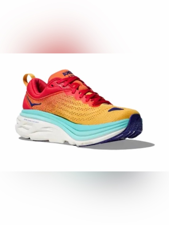 Hoka One One Shoes - HOKA ONE ONE Womens Bondi 8 'Cerise Cloudless' Sneakers